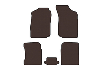 Chery Amulet 2003–2014 Gummimåtter Carsuit (Brun) foto 1