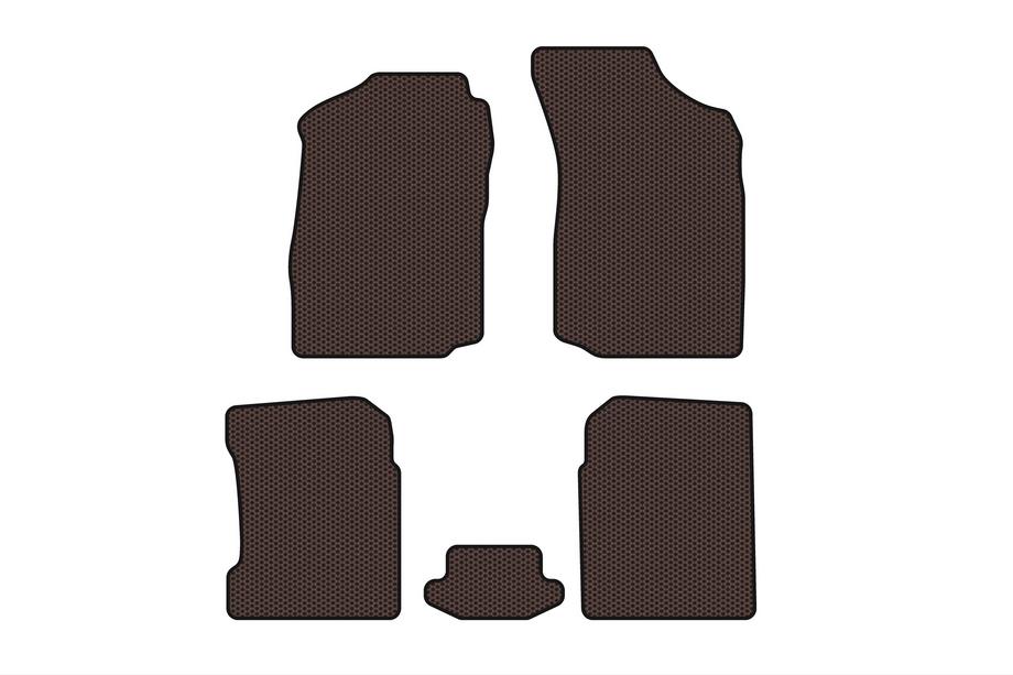 Chery Amulet 2003–2014 Gummimåtter Carsuit (Brun) Image