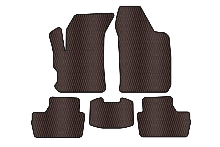 Chery Beat 2009–2015 Gummimåtter Carsuit (Brun) Image