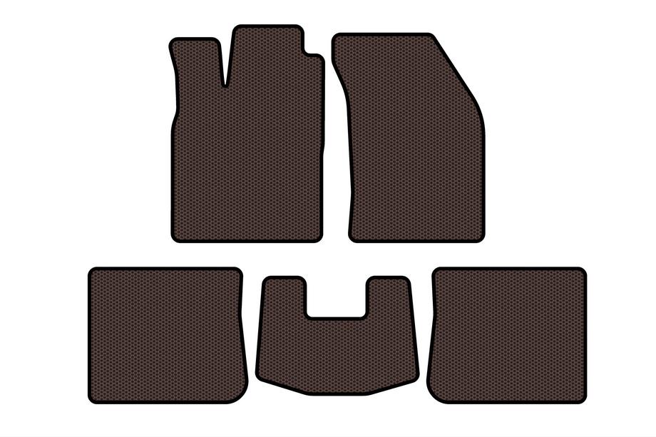 Chery Elara/Alia/Fora/A5 2006– Gummimåtter Carsuit (SD, brun) Image