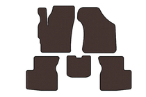 Chery QQ 2003–2022 Gummimåtter Carsuit (Brun) foto 1