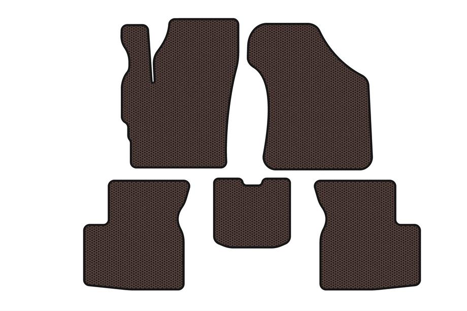 Chery QQ 2003–2022 Gummimåtter Carsuit (Brun) Image