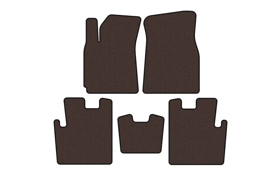Chery Tiggo 1 2005–2016 Gummimåtter Carsuit (2009-2013, brun) Image