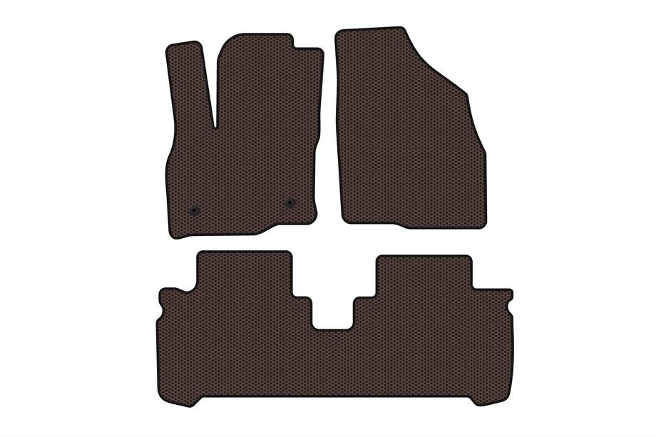 Chevrolet Bolt 2016–2023 Gummimåtter Carsuit (Brun) Image