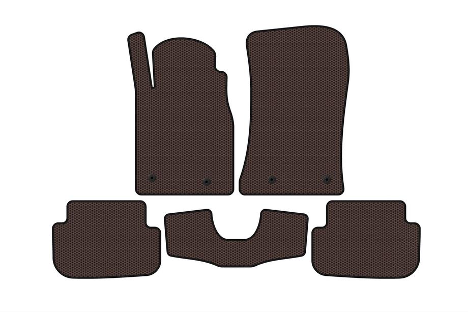 Chevrolet Camaro 2009–2015 Gummimåtter Carsuit (Brun) Image