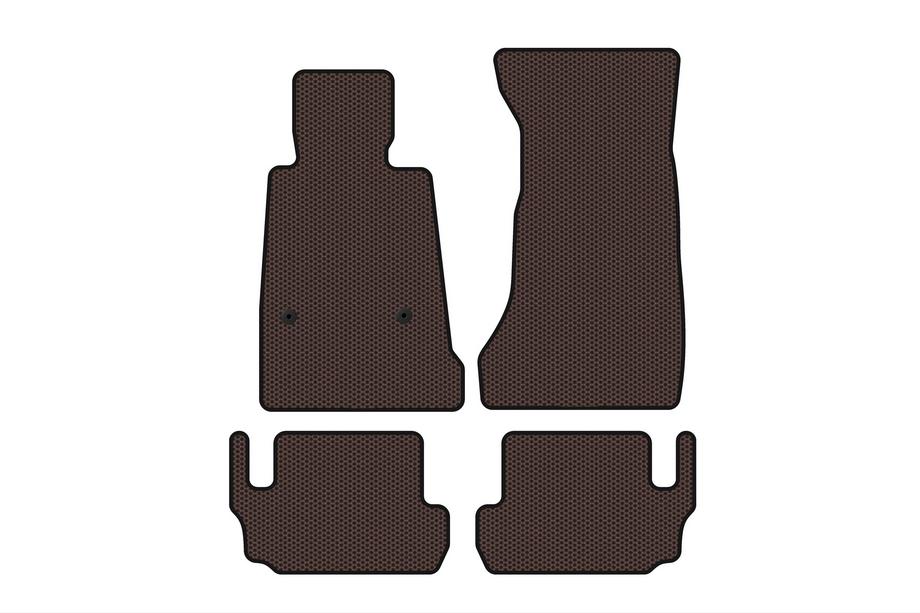 Chevrolet Camaro 2015– Gummimåtter Carsuit (Brun) Image