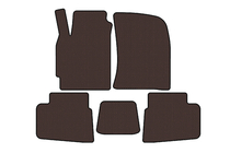 Chevrolet Evanda 2000–2006 Gummimåtter Carsuit (Brun) foto 1