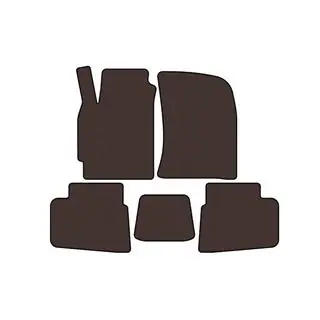 Gummimåtter Carsuit (Brun)
