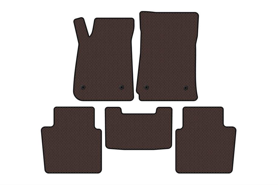 Chevrolet Impala 2013–2020 Gummimåtter Carsuit (SD, brun) Image