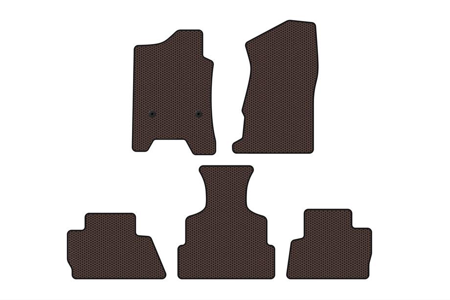 Chevrolet Tahoe 2014–2019 Gummimåtter Carsuit (2014-2020, brun) Image