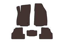 Chevrolet Trax 2012–2023 Gummimåtter Carsuit (2012-2019, brun) foto 1