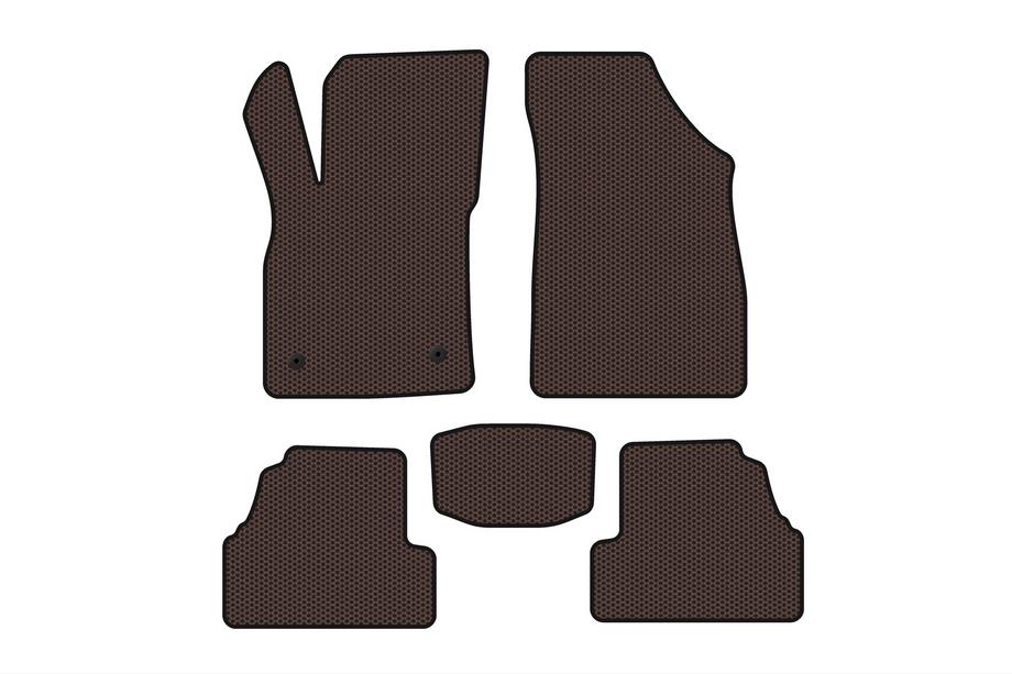 Chevrolet Trax 2012–2023 Gummimåtter Carsuit (2019-2023, brun) Image
