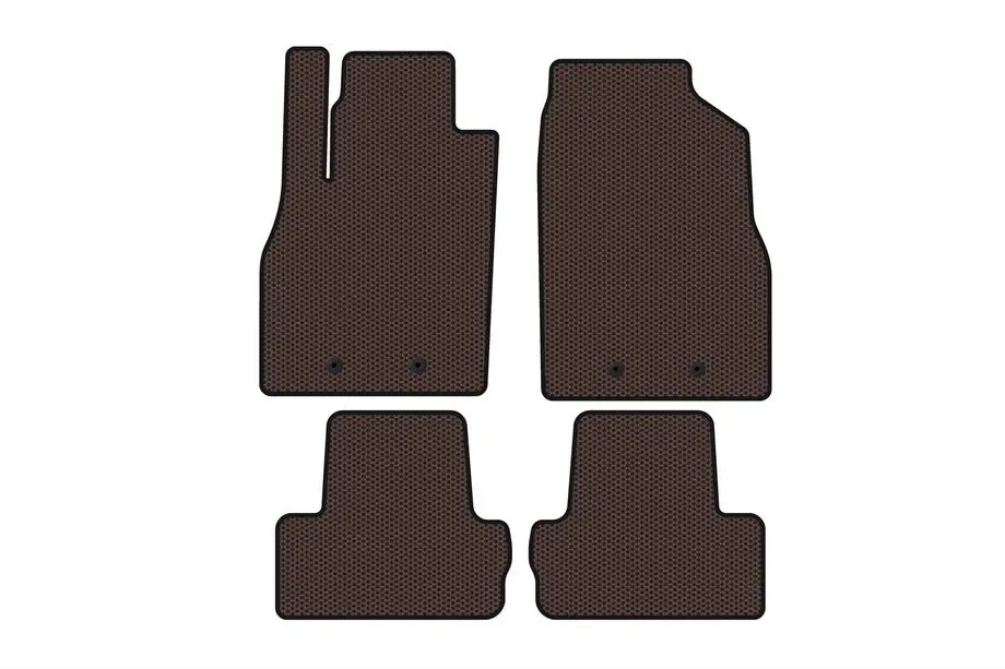 Chevrolet Volt 2010–2016 Gummimåtter Carsuit (Brun) Image