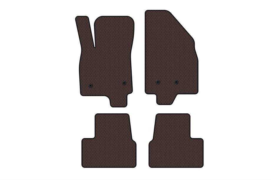Chevrolet Volt 2016–2019 Gummimåtter Carsuit (Brun) Image
