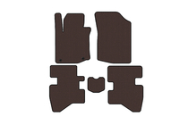 Citroen C-1 2005–2014 Gummimåtter Carsuit (HB, brun) foto 1