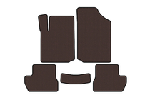 Citroen C-2 2003–2009 Gummimåtter Carsuit (Brun) foto 1