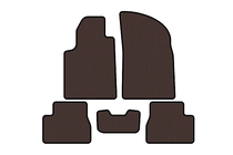 Citroen C-3 2002–2009 Gummimåtter Carsuit (Brun) foto 1