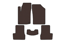 Citroen C-3 2009–2016 Gummimåtter Carsuit (HB, brun) foto 1