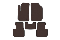Citroen Cactus 2014–2020 Gummimåtter Carsuit (Brun) foto 1