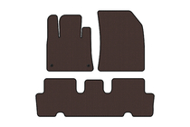 Citroen C-4 Picasso 2013–2022 Gummimåtter Carsuit V1 (2 rækker, brune) foto 1