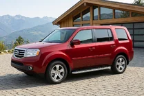 Honda Pilot 2008–2015 Maydos V1 sidetrin (2 stk., aluminium ↗ rustfrit stål) foto 1