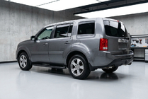 Honda Pilot 2008–2015 Sidetrin Bosphorus Black (2 stk., aluminium) foto 1