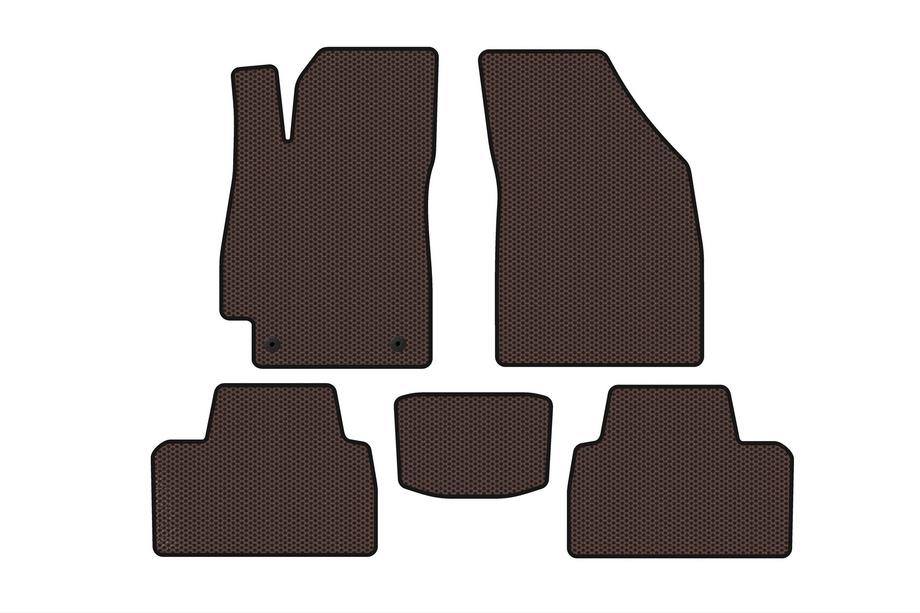 Daewoo Nubira 1997–1999 Gummimåtter Carsuit (SD, brun) Image