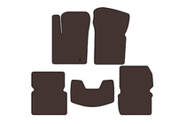 Dodge Avenger 2007–2014 Gummimåtter Carsuit (Brun) foto 1