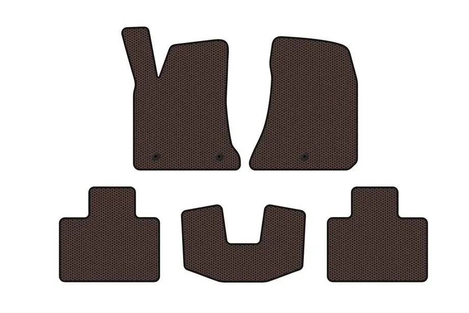 Dodge Charger 2010–2023 Gummimåtter Carsuit (2015-2023, SD, brun) Foto 1