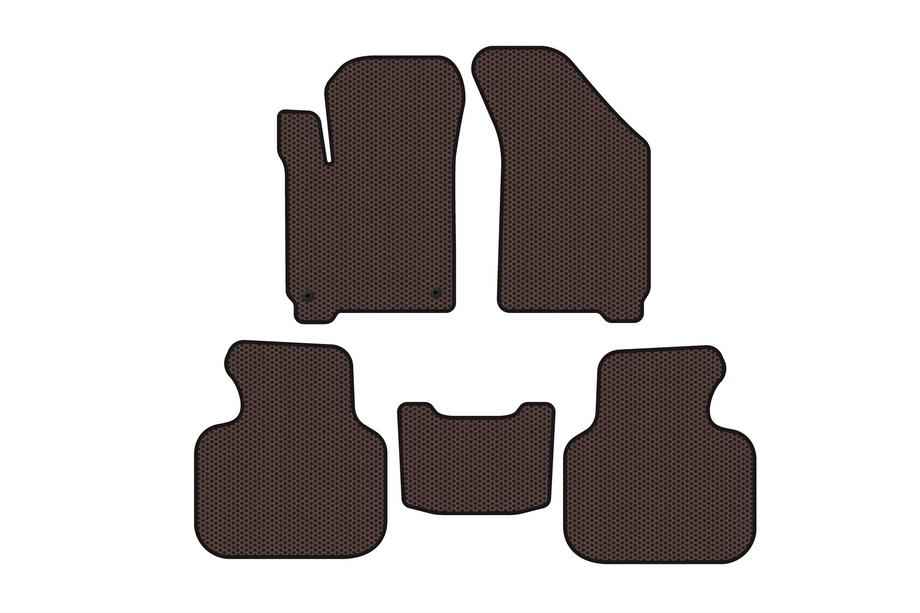 Dodge Journey 2008–2020 Gummimåtter Carsuit (2008-2011, brun) Image