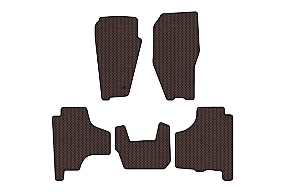 Dodge Nitro 2006–2011 Gummimåtter Carsuit (Brun) Image