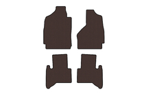 Dodge RAM (DR/DH/D1/DC/DM) 2002–2009 Gummimåtter Carsuit (2002-2009, brun) foto 1