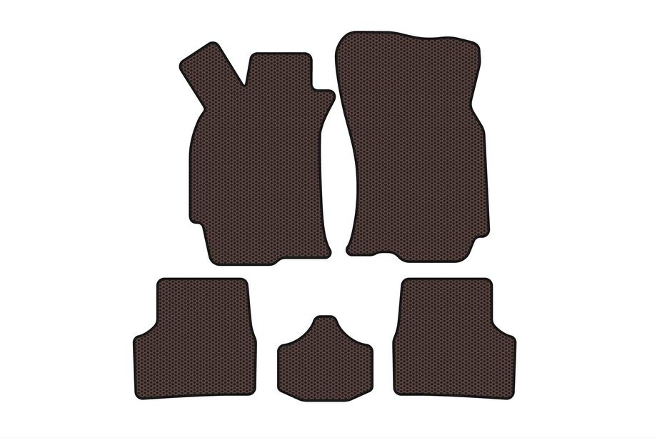 Fiat Albea 2002–2012 Gummimåtter Carsuit (SD, brun) Image