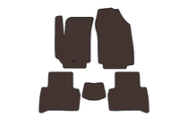 Fiat Croma 2005–2010 Gummimåtter Carsuit (2007-2010, SW, brun) foto 1