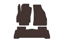 Fiat Fiorino/Qubo 2008–2024 Carsuit gummimåtter til kabinen (til Fiorino, brun) foto 1
