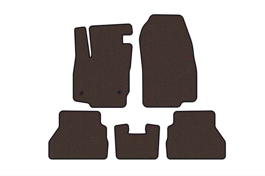 Ford B-Max 2012–2017 Gummimåtter Carsuit (Brun) Image