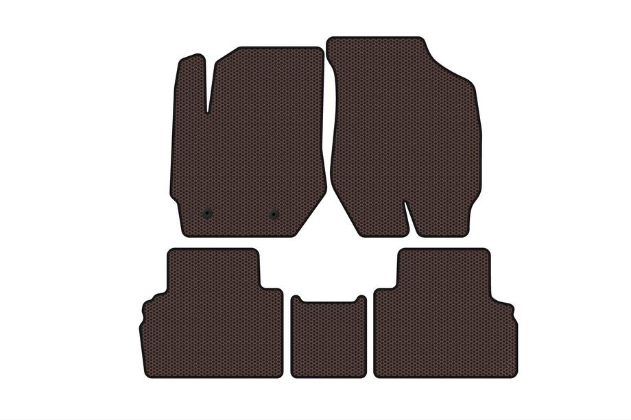 Ford Escape 2008–2013 Gummimåtter Carsuit (Brun) Image