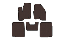 Ford Explorer 2011–2019 Gummimåtter Carsuit (2 rækker, 2011-2015, brun) foto 1