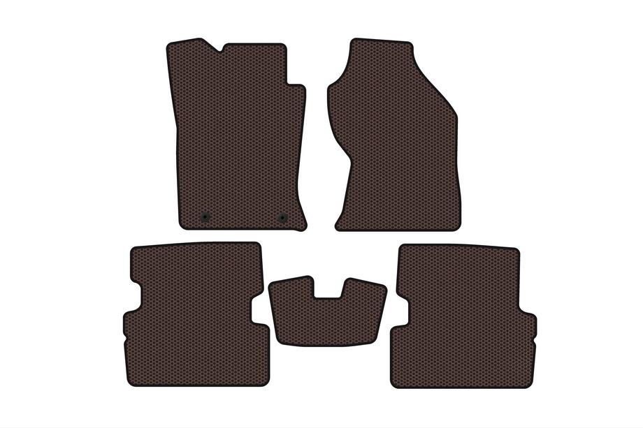 Ford Focus I 1998–2005 Gummimåtter Carsuit (2001-2005, SW, brun) Image
