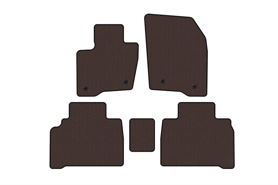 Ford Galaxy 2015– Gummimåtter Carsuit (HB, brun) Image