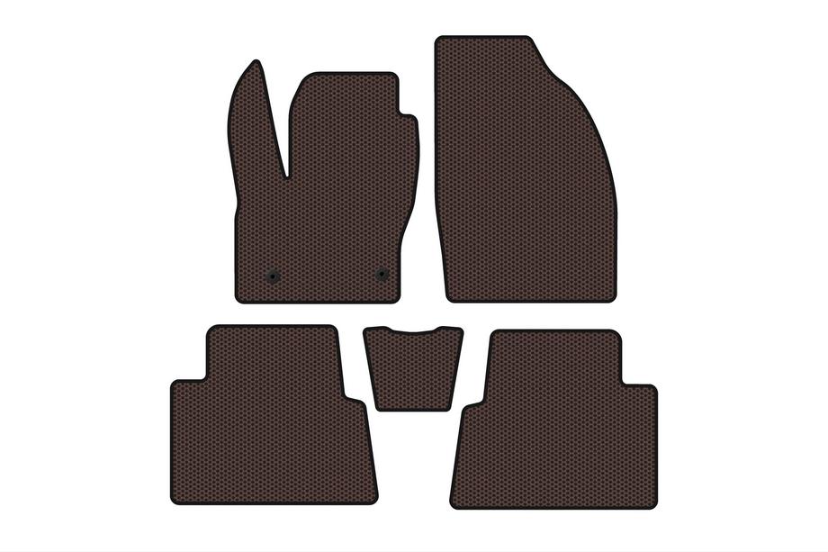 Ford Kuga 2008–2013 Gummimåtter Carsuit (Brun) Image