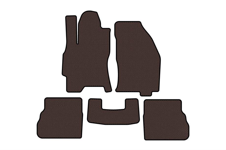 Ford Mondeo 1996–2001 Gummimåtter Carsuit (SD, brun) Image