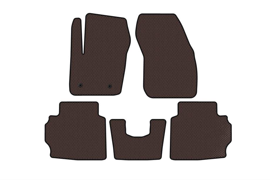 Ford Mondeo 2014–2022 Gummimåtter Carsuit (LB, brun) Image