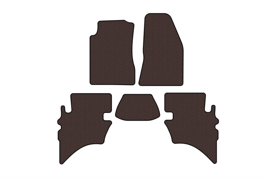 Ford Ranger 2002–2006 Gummimåtter Carsuit (Brun) Image