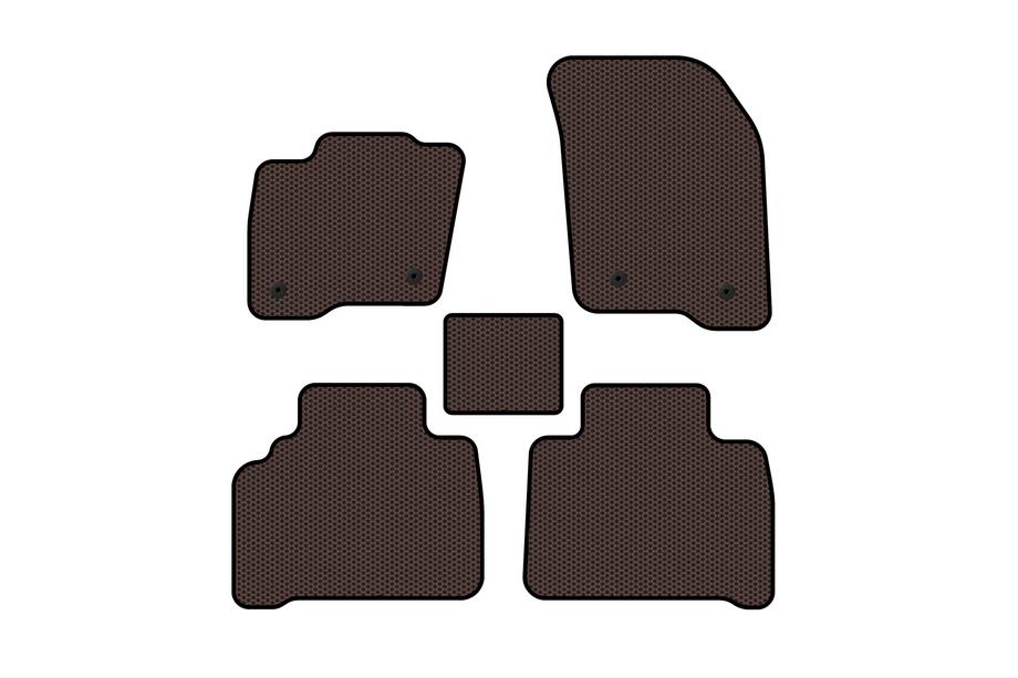 Ford S-Max 2015– Gummimåtter Carsuit (Brun) Image