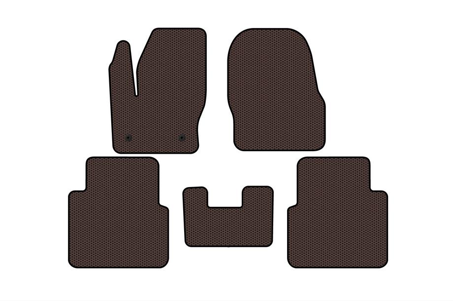 Ford Connect 2014–2021 Gummimåtter Carsuit (Brun) Image