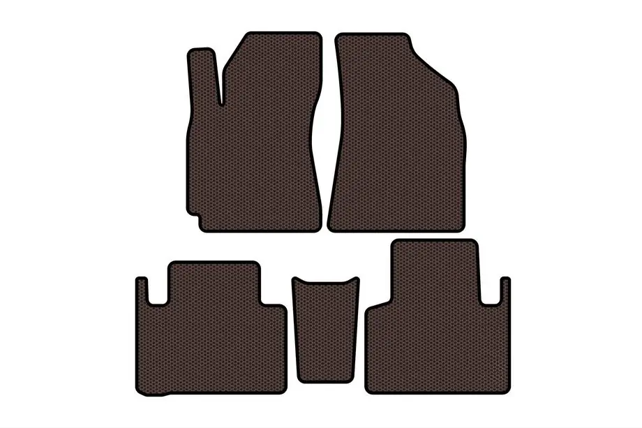 Geely Emgrand X7 2011– Gummimåtter Carsuit (Brun) Image