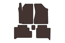 Geely GC-5 2010–2015 Gummimåtter Carsuit (HB, brun) foto 1