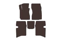 Geely MK 2006–2014 Gummimåtter Carsuit (SD, brun) foto 1