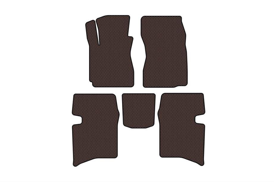 Geely MK 2006–2014 Gummimåtter Carsuit (SD, brun) Image